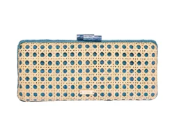 Alessandra Clutch in Blue