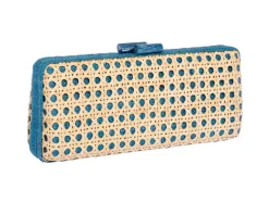 Alessandra Clutch in Blue