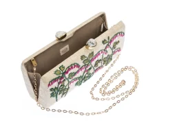 Alessandra Clutch in Fuchsia