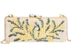 Alessandra Clutch in Yellow