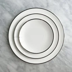 Alex Platinum Set of 2, 8" Salad / Dessert Plate