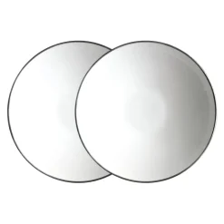 Alex Platinum Set of 2, 8" Soup / Pasta Bowl
