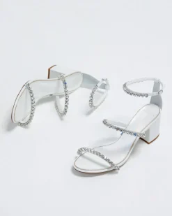 Alexa Bridal 60 in White & Crystal