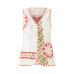 Alexa Top in Alfie White