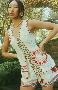 Alexa Top in Alfie White