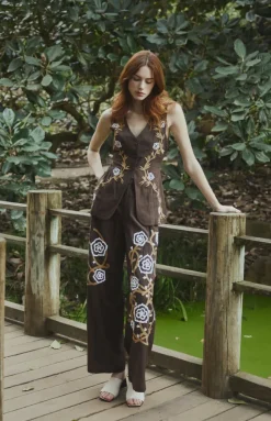 Alexa Top in Chocolate Martini