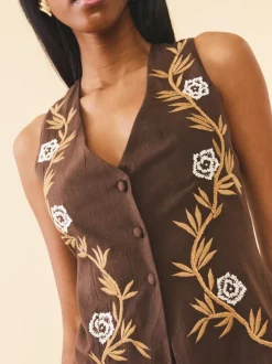 Alexa Top in Chocolate Martini