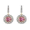 Alexandra Earrings Pink Tourmaline