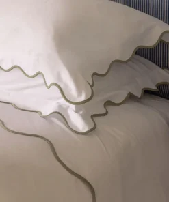 Alexandra Wavy Scalloped Bed Linen