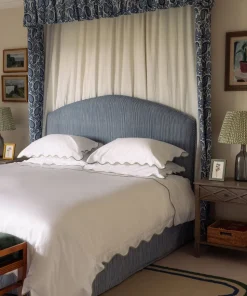 Alexandra Wavy Scalloped Bed Linen