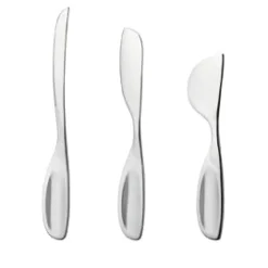 Alfredo Cheese Knives Stainless Steel, Set of 3