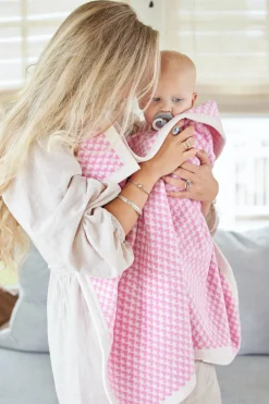 All My Heart Bubblegum Mini Blanket