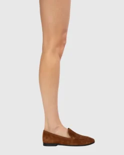 Allie in Tobacco Suede