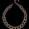 Almeria Link Necklace in Gold