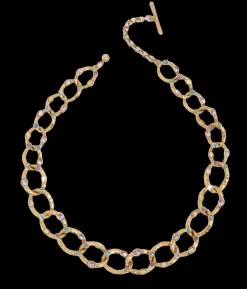Almeria Link Necklace in Gold
