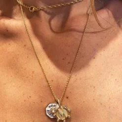 Alphabet Coin Pavé Charm