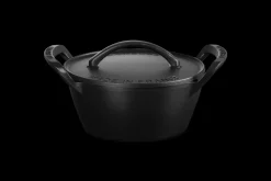 Alpine Outdoor 4.25 qt. Round Dutch Oven in Matte Black