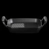 Alpine Outdoor Square Grill in Matte Black