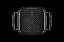 Alpine Outdoor Square Grill in Matte Black