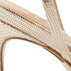 Altina Embossed-Leather Sandal