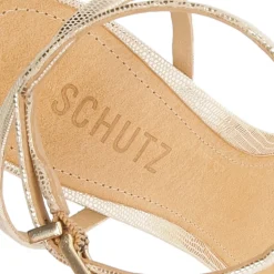 Altina Embossed-Leather Sandal