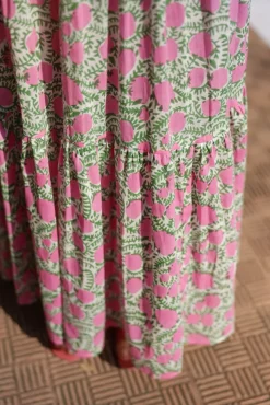 Amalfi Mermaid Dress Pink Lemon Vine