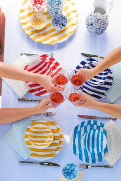 Amalfitana Stripe Dinner Plate