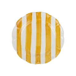 Amalfitana Stripe Salad Plate