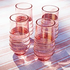 Amalia Acrylic Large Tumbler in Coral