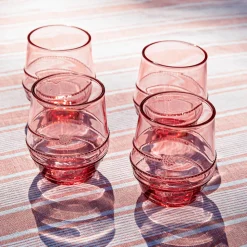 Amalia Acrylic Small Tumbler in Coral
