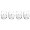 Amalia Stemless White Wine, Set of 4