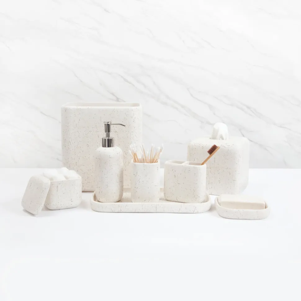 Aman Cotton Jar in Ivory