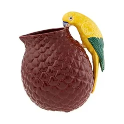Amazonia Pitcher 68 oz with Macaw