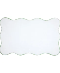 Amelia Scalloped Bath Mat