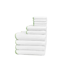 Amelia Scalloped Bath Towel Family Bundle
