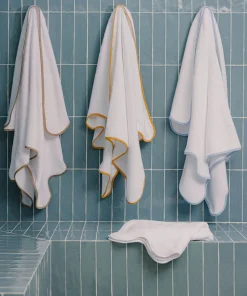 Amelia Scalloped Bath Towel Family Bundle