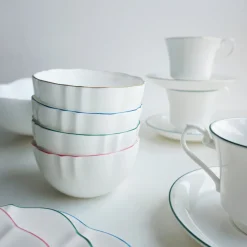 Amelie Brushed Gold Set of 2, Fruit, Nut & Rice Bowls