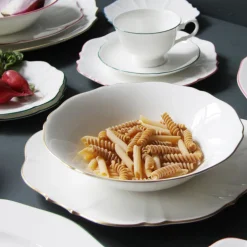 Amelie Brushed Gold Set of 2, Soup / Pasta Bowl