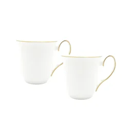 Amelie Brushed Gold Set of 2, Mugs