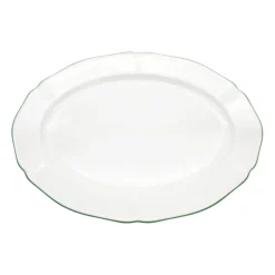 Amelie Forest Green 14" Oval Platter