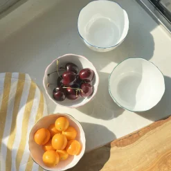 Amelie Forest Green Set of 2, Fruit, Nut & Rice Bowls