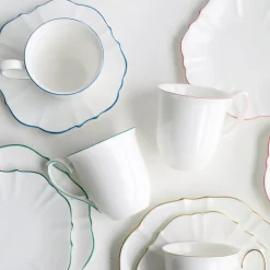 Amelie Royal Blue Set of 2, Mugs