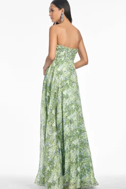 Ames Gown Peridot Bouquet