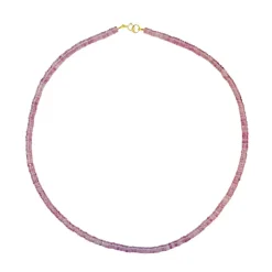 Amethyst Heishi Cut Necklace