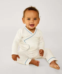 Andy Baby Legging in Blue Piping