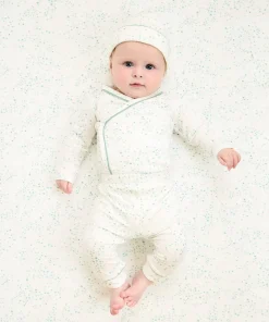 Andy Baby Legging in Seafoam Star