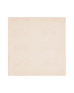 Angel Wing Cashmere Blanket in Pink