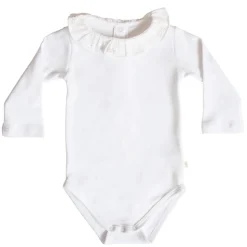 Angel Wing Ruffle Collar Onesie