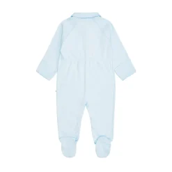Angel Wing Sleepsuit With Mittens in Blue