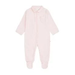 Angel Wing Sleepsuit With Mittens in Pink